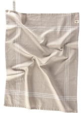 Theedoek Walra licht grijszand